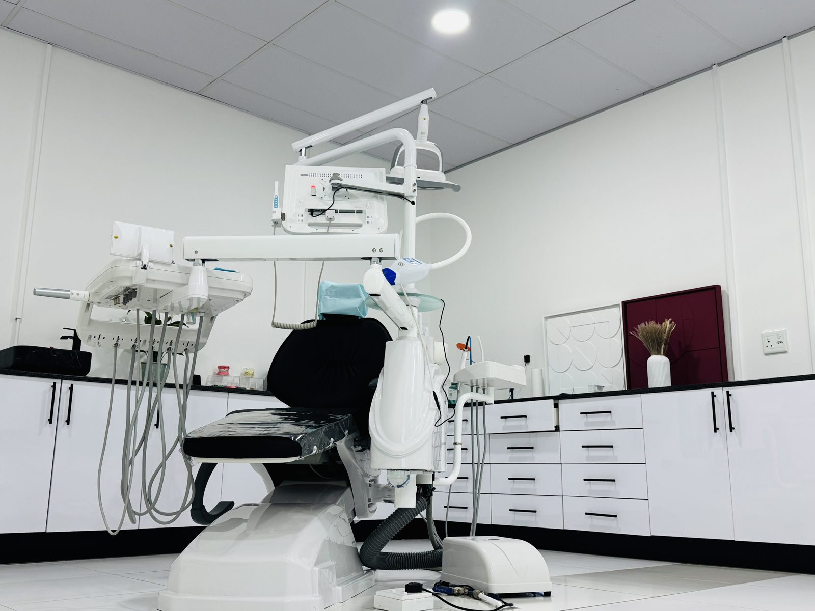 Consultation room signage inside Ultra Smile Dental Studio